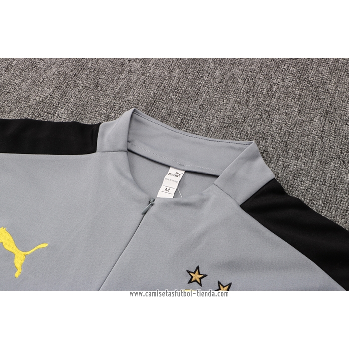 Chandal de Sudadera del Borussia Dortmund 2021 2022 Gris